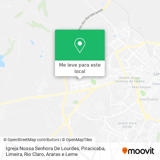 Igreja Nossa Senhora De Lourdes mapa