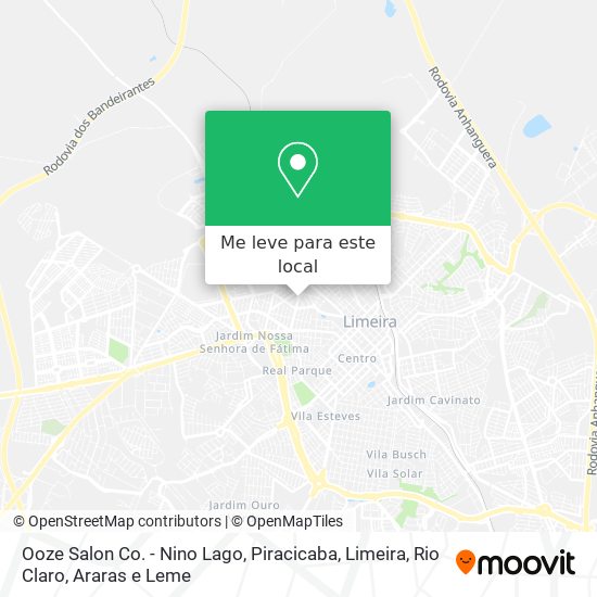 Ooze Salon Co. - Nino Lago mapa