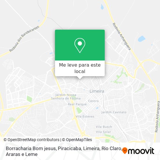 Borracharia Bom jesus mapa