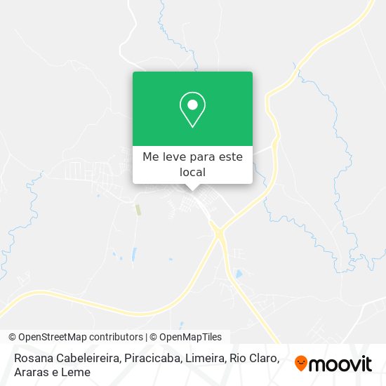 Rosana Cabeleireira mapa