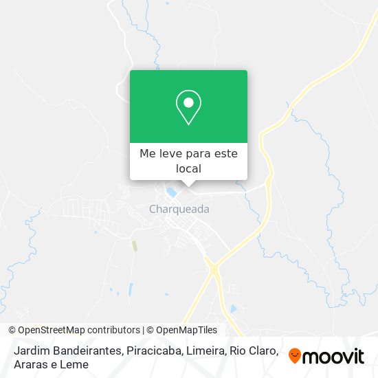 Jardim Bandeirantes mapa