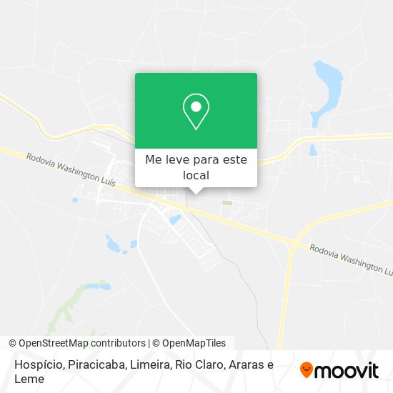 Hospício mapa