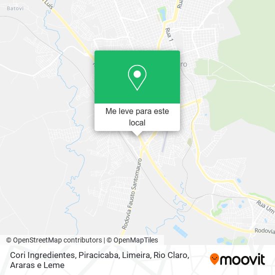 Cori Ingredientes mapa