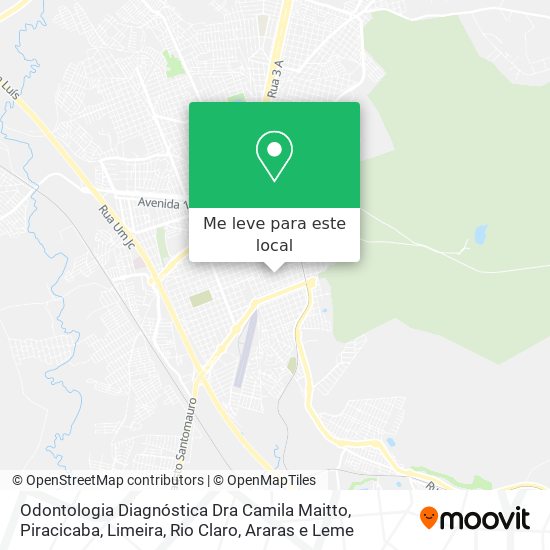 Odontologia Diagnóstica Dra Camila Maitto mapa