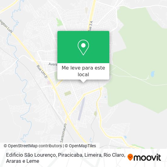 Edificio São Lourenço mapa