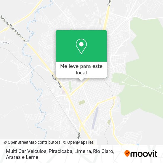 Multi Car Veiculos mapa