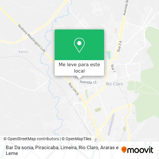 Bar Da sonia mapa