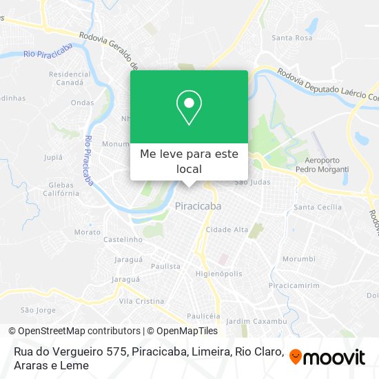 Rua do Vergueiro 575 mapa