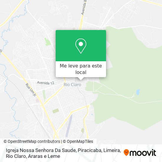 Igreja Nossa Senhora Da Saude mapa