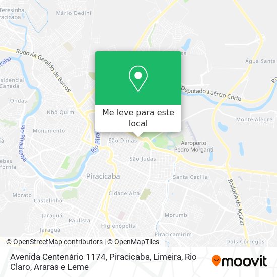 Avenida Centenário 1174 mapa
