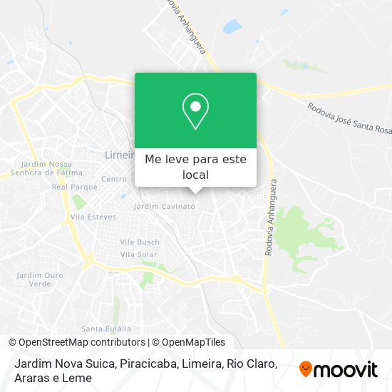 Jardim Nova Suica mapa