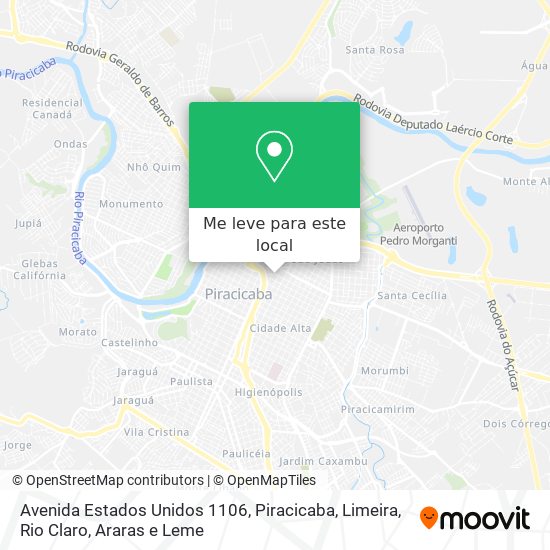 Avenida Estados Unidos 1106 mapa