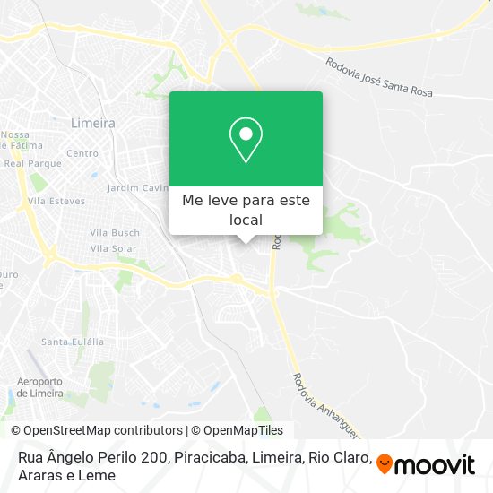Rua Ângelo Perilo 200 mapa