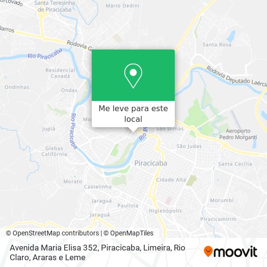 Avenida Maria Elisa 352 mapa