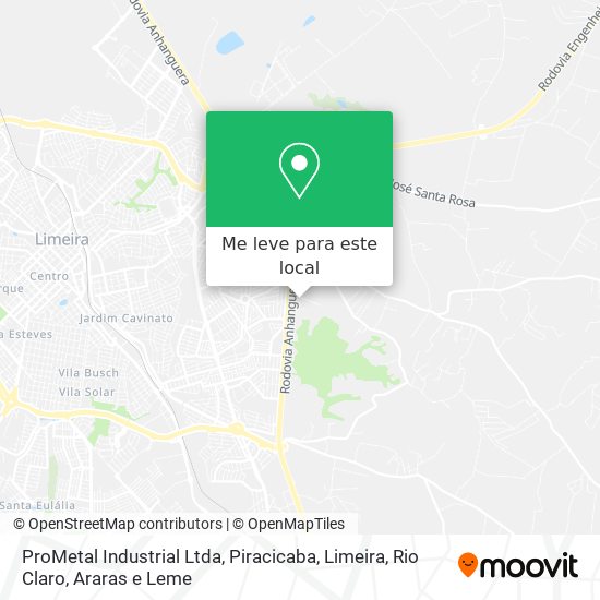 ProMetal Industrial Ltda mapa