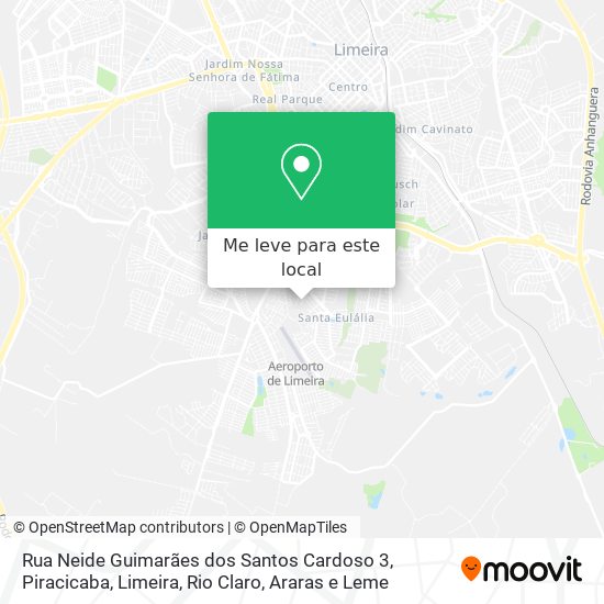 Rua Neide Guimarães dos Santos Cardoso 3 mapa