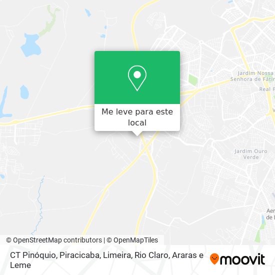 CT Pinóquio mapa