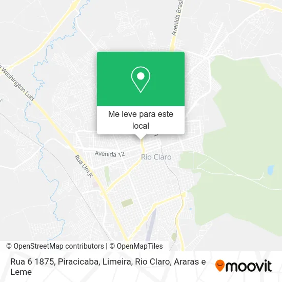 Rua 6 1875 mapa