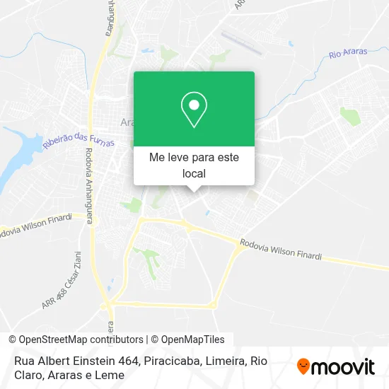 Rua Albert Einstein 464 mapa