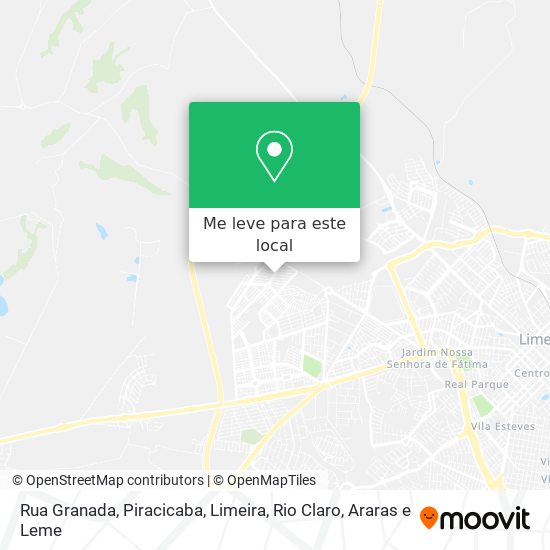 Rua Granada mapa