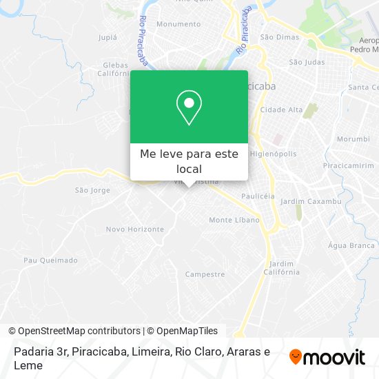 Padaria 3r mapa