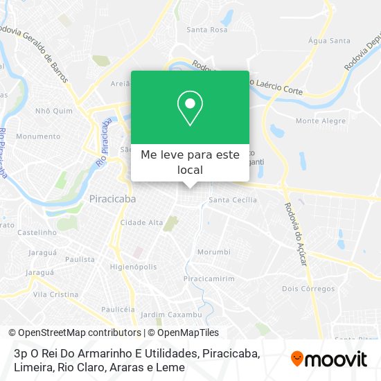 3p O Rei Do Armarinho E Utilidades mapa