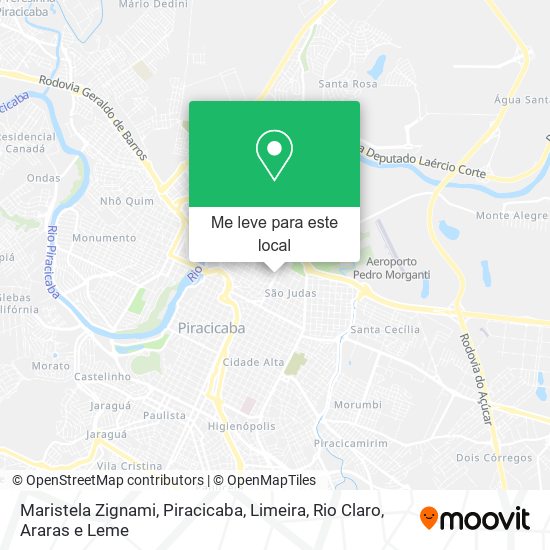 Maristela Zignami mapa