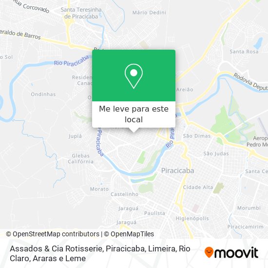 Assados & Cia Rotisserie mapa
