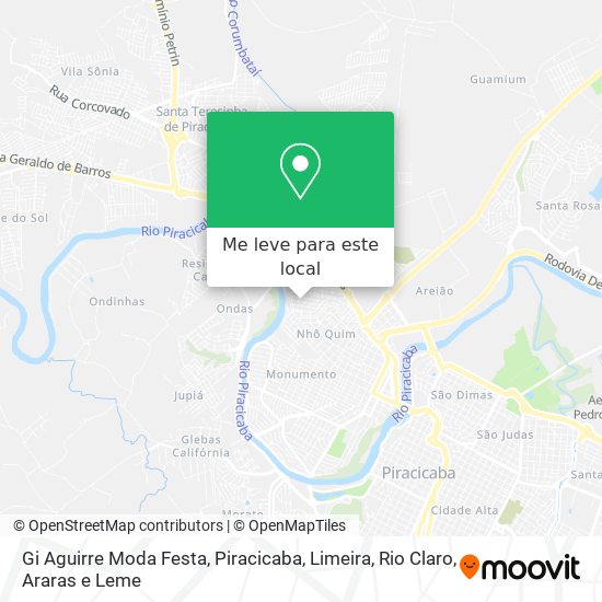 Gi Aguirre Moda Festa mapa