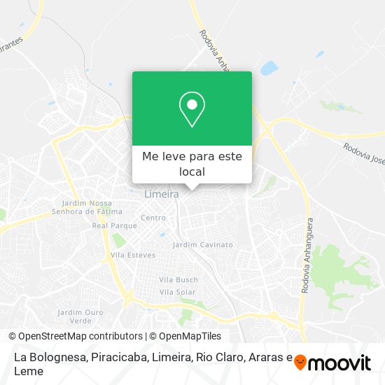 La Bolognesa mapa