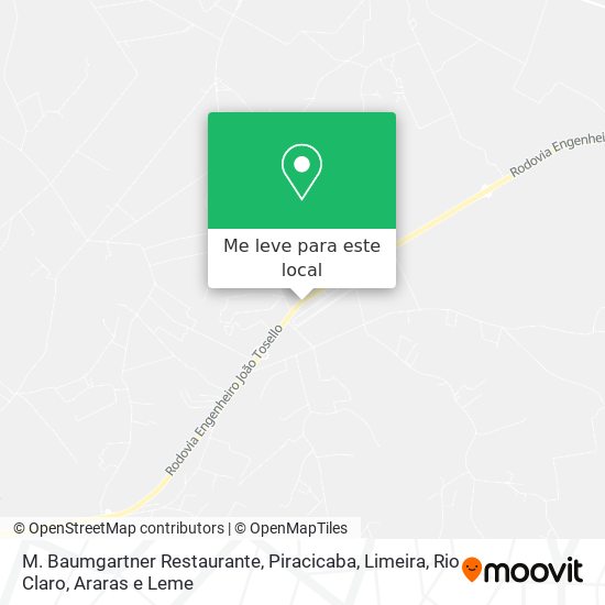 M. Baumgartner Restaurante mapa