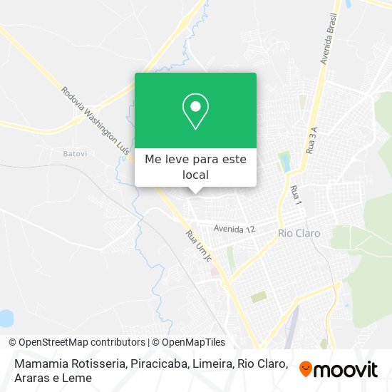 Mamamia Rotisseria mapa