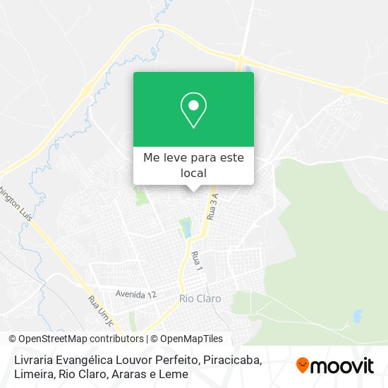 Livraria Evangélica Louvor Perfeito mapa