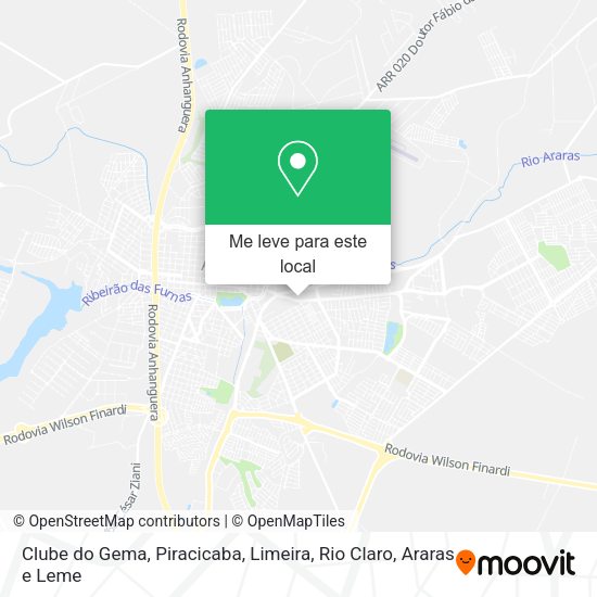 Clube do Gema mapa