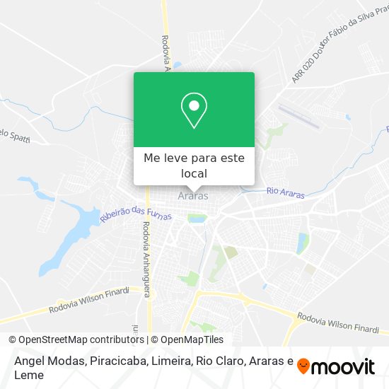 Angel Modas mapa