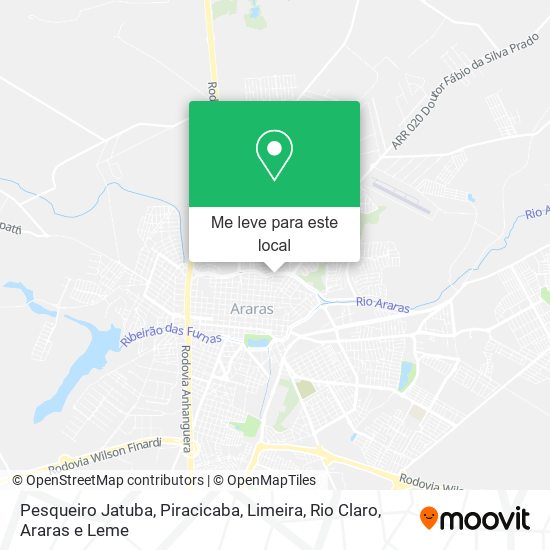 Pesqueiro Jatuba mapa