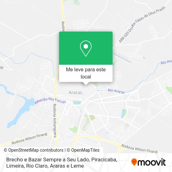 Brecho e Bazar Sempre a Seu Lado mapa