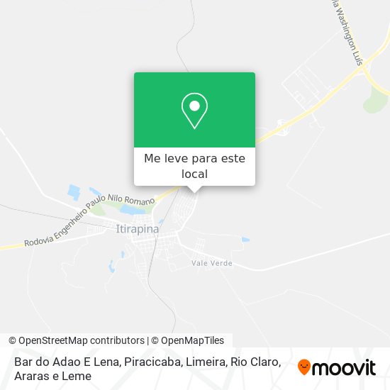 Bar do Adao E Lena mapa