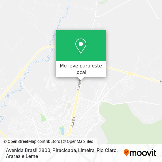 Avenida Brasil 2800 mapa