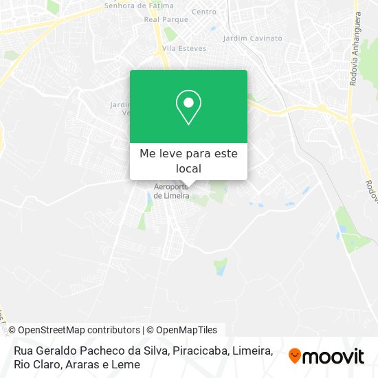 Rua Geraldo Pacheco da Silva mapa