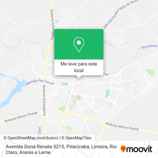 Avenida Dona Renata 3215 mapa