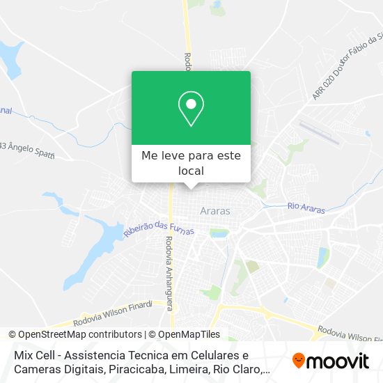 Mix Cell - Assistencia Tecnica em Celulares e Cameras Digitais mapa