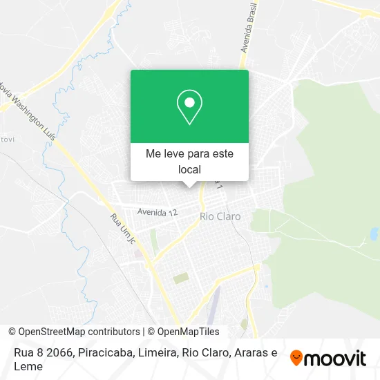 Rua 8 2066 mapa