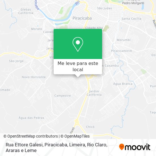 Rua Ettore Galesi mapa