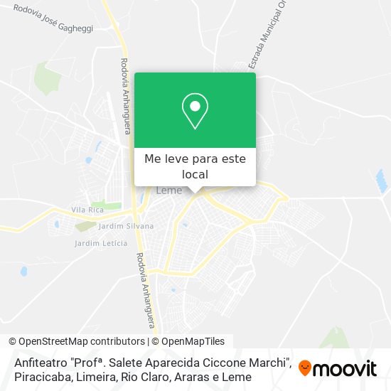Anfiteatro "Profª. Salete Aparecida Ciccone Marchi" mapa