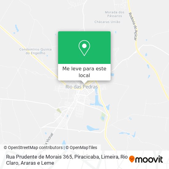 Rua Prudente de Morais 365 mapa