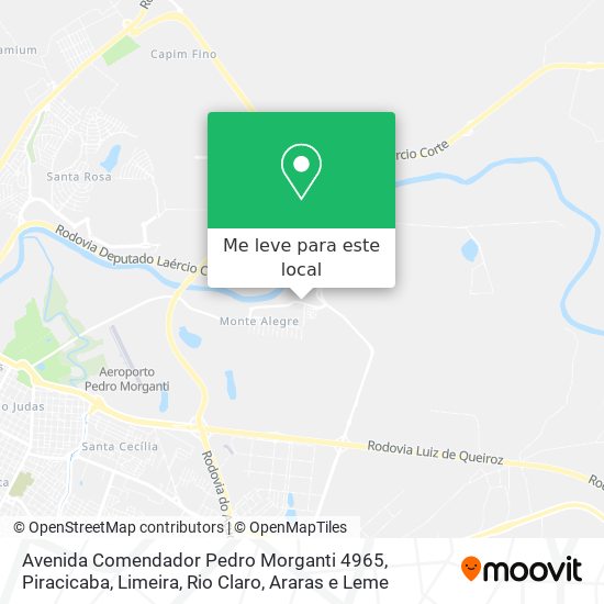 Avenida Comendador Pedro Morganti 4965 mapa