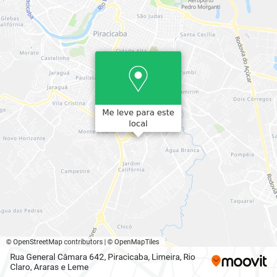 Rua General Câmara 642 mapa