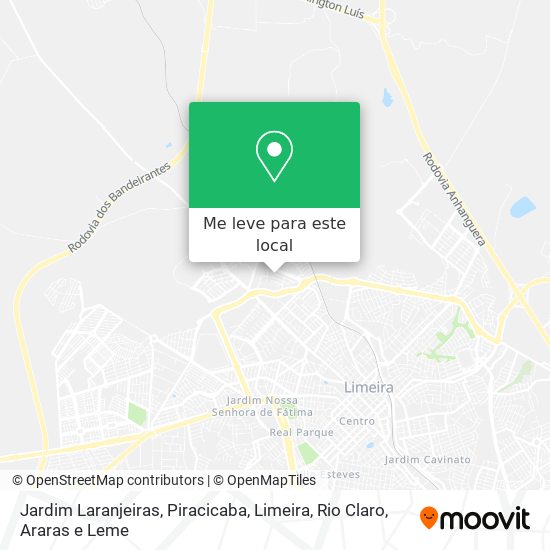 Jardim Laranjeiras mapa