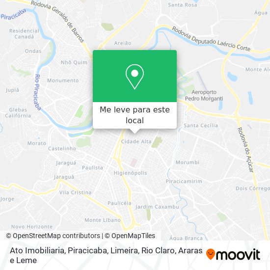 Ato Imobiliaria mapa